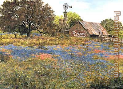 Texas Treasures Dr Pepper & Bluebonnets